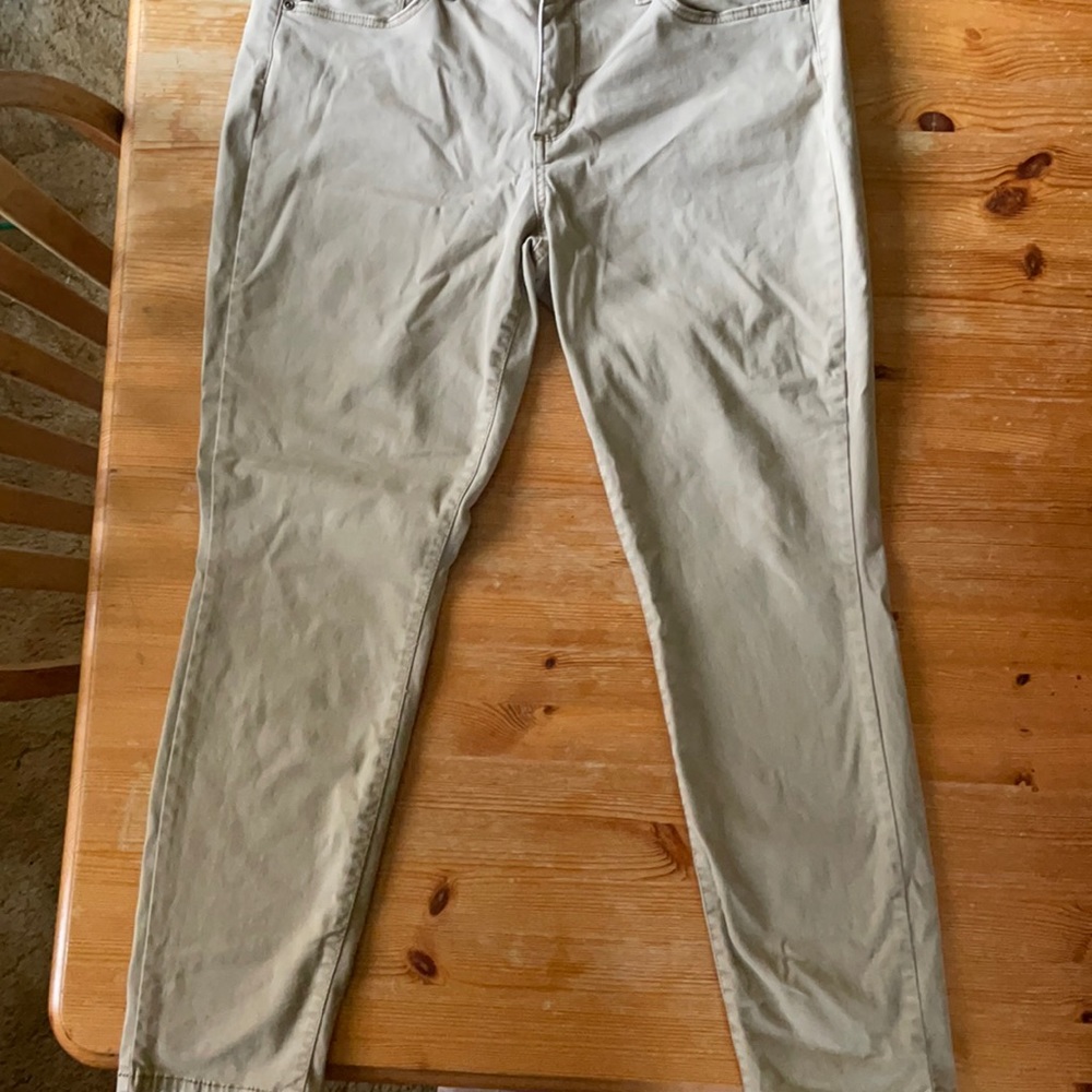 Skinny Tan Pants